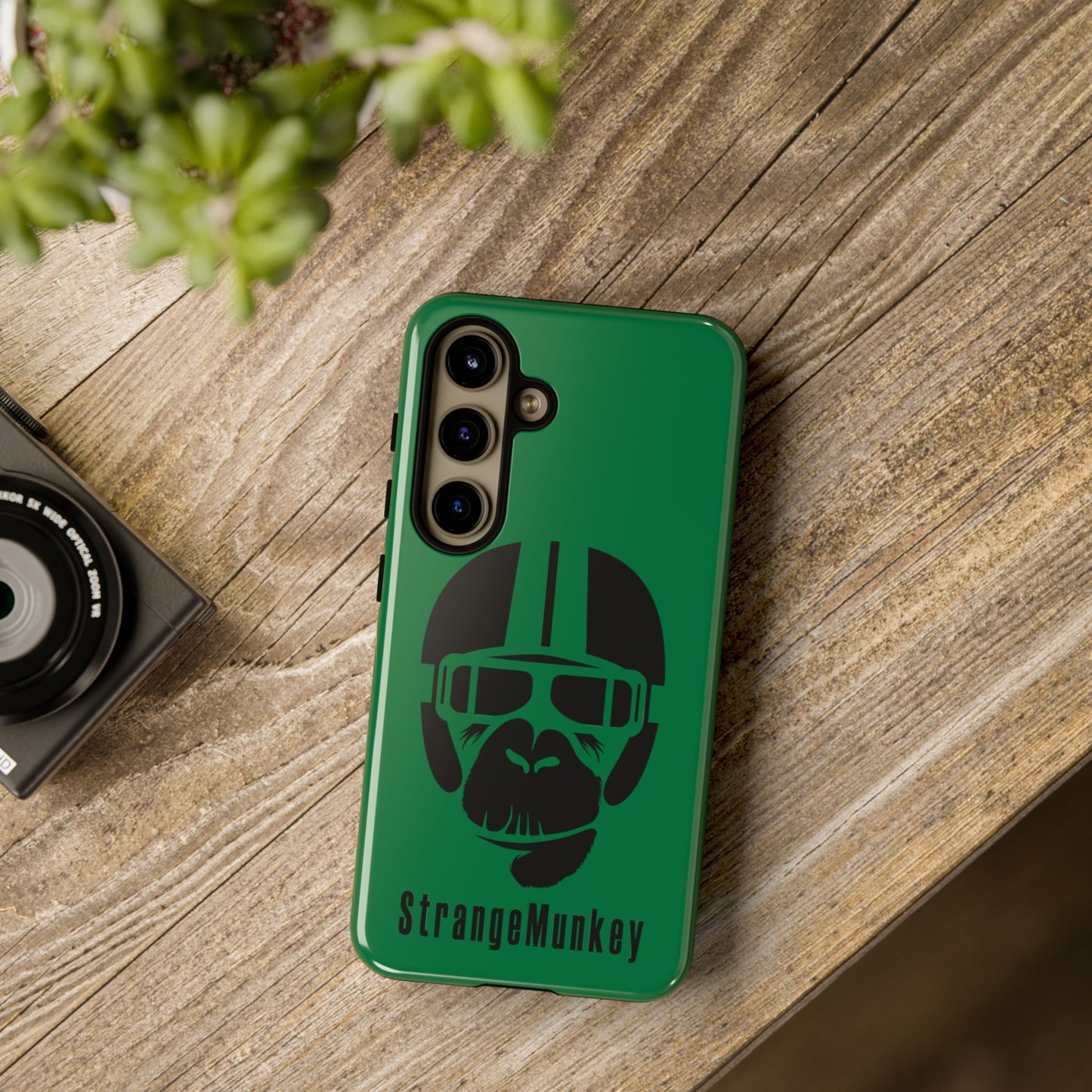 StrangeMunkey Tough Phone Case - DARK GREEN