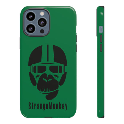 StrangeMunkey Tough Phone Case - DARK GREEN