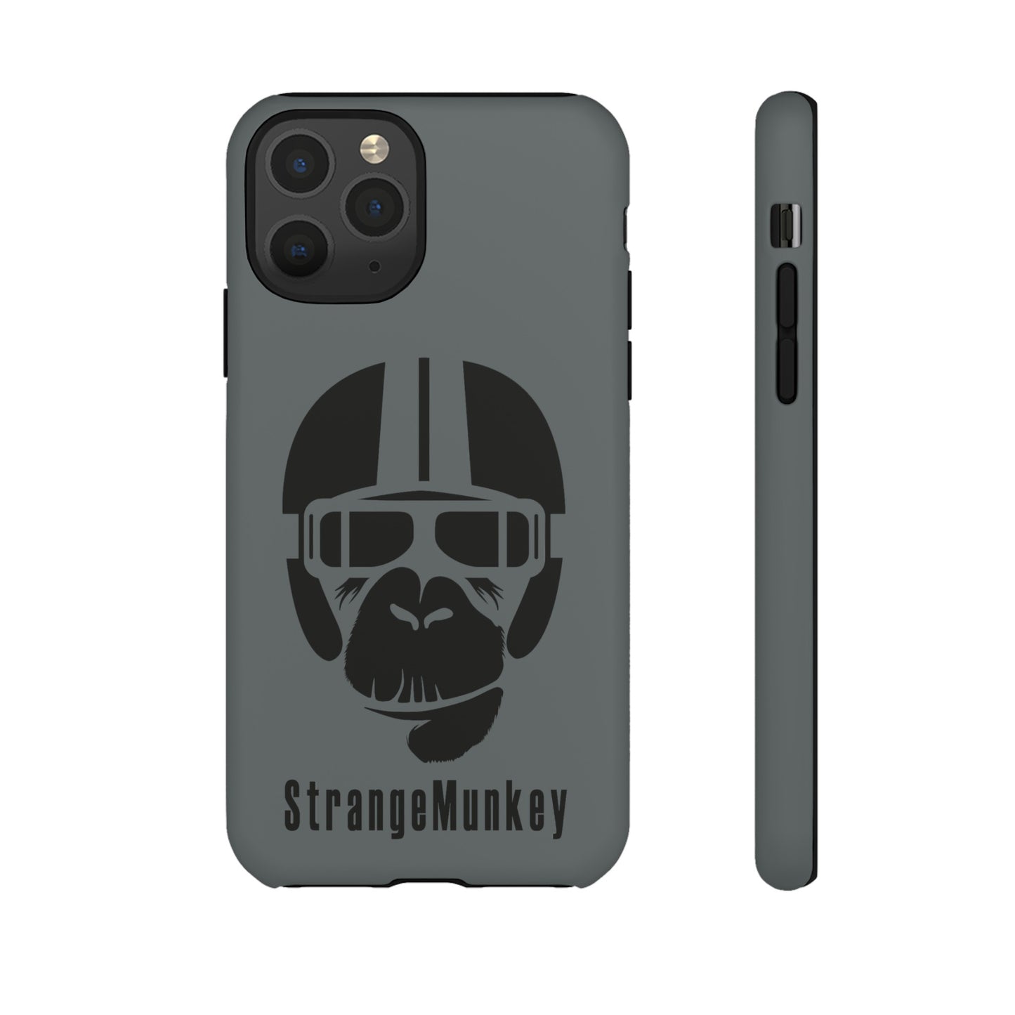 StrangeMunkey Tough Phone Case - DARK GREY