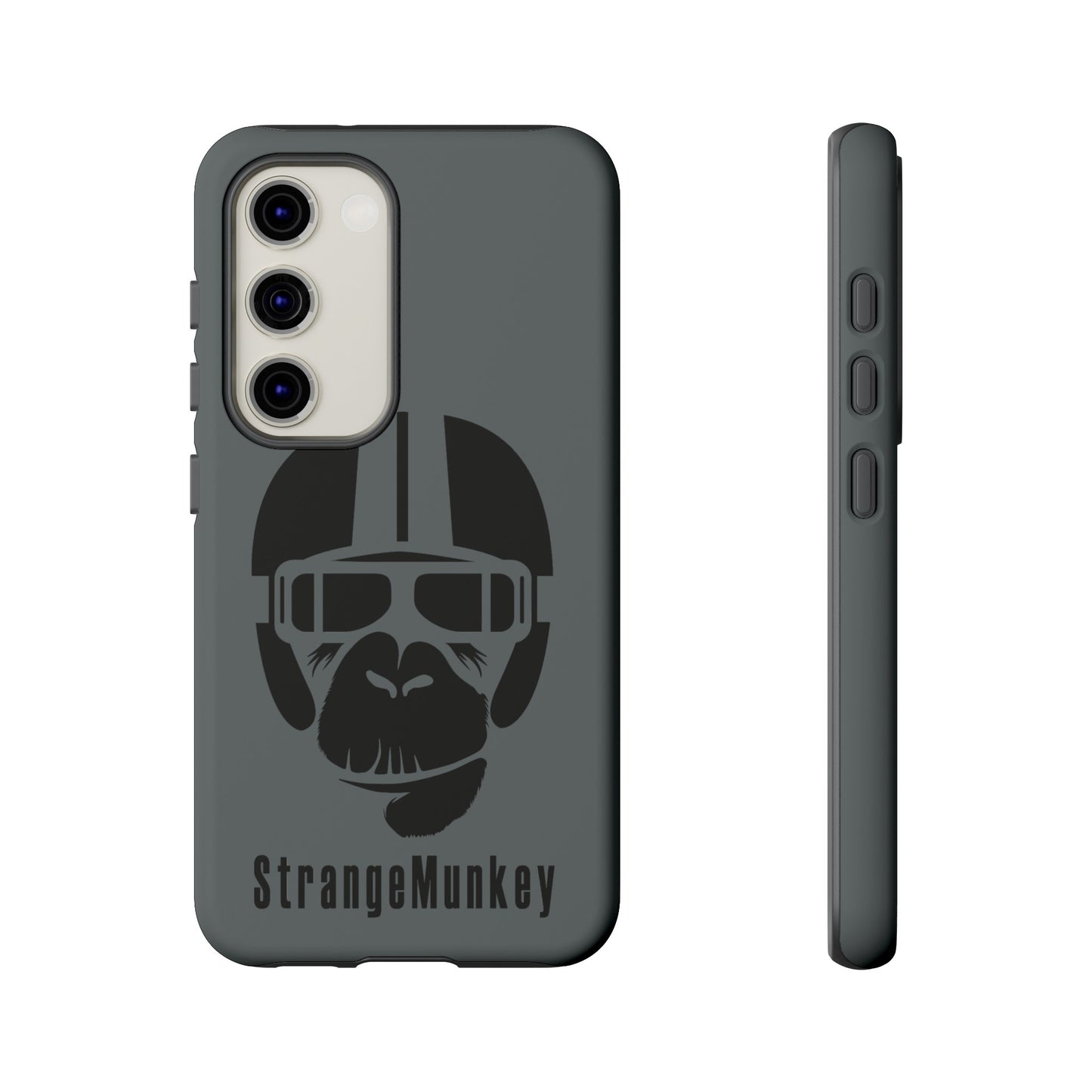 StrangeMunkey Tough Phone Case - DARK GREY