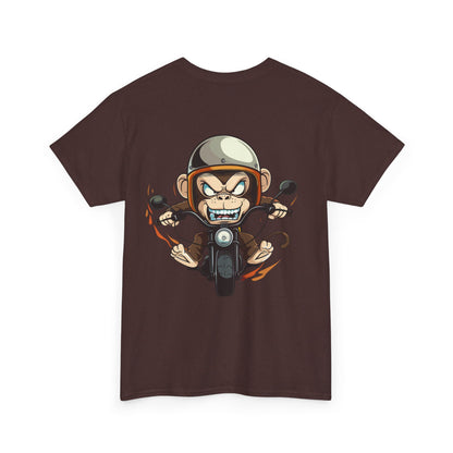 MunkeyRides5 Unisex Heavy Cotton Tee