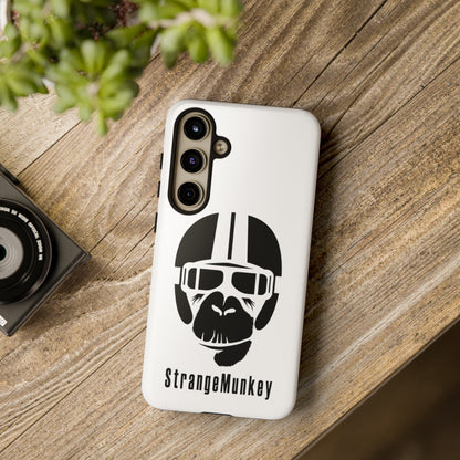 StrangeMunkey Tough Phone Case - WHITE