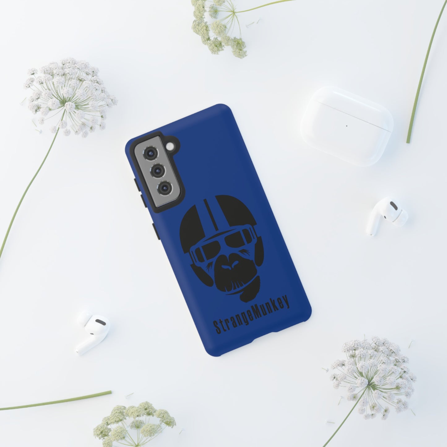 StrangeMunkey Tough Phone Case - DARK BLUE