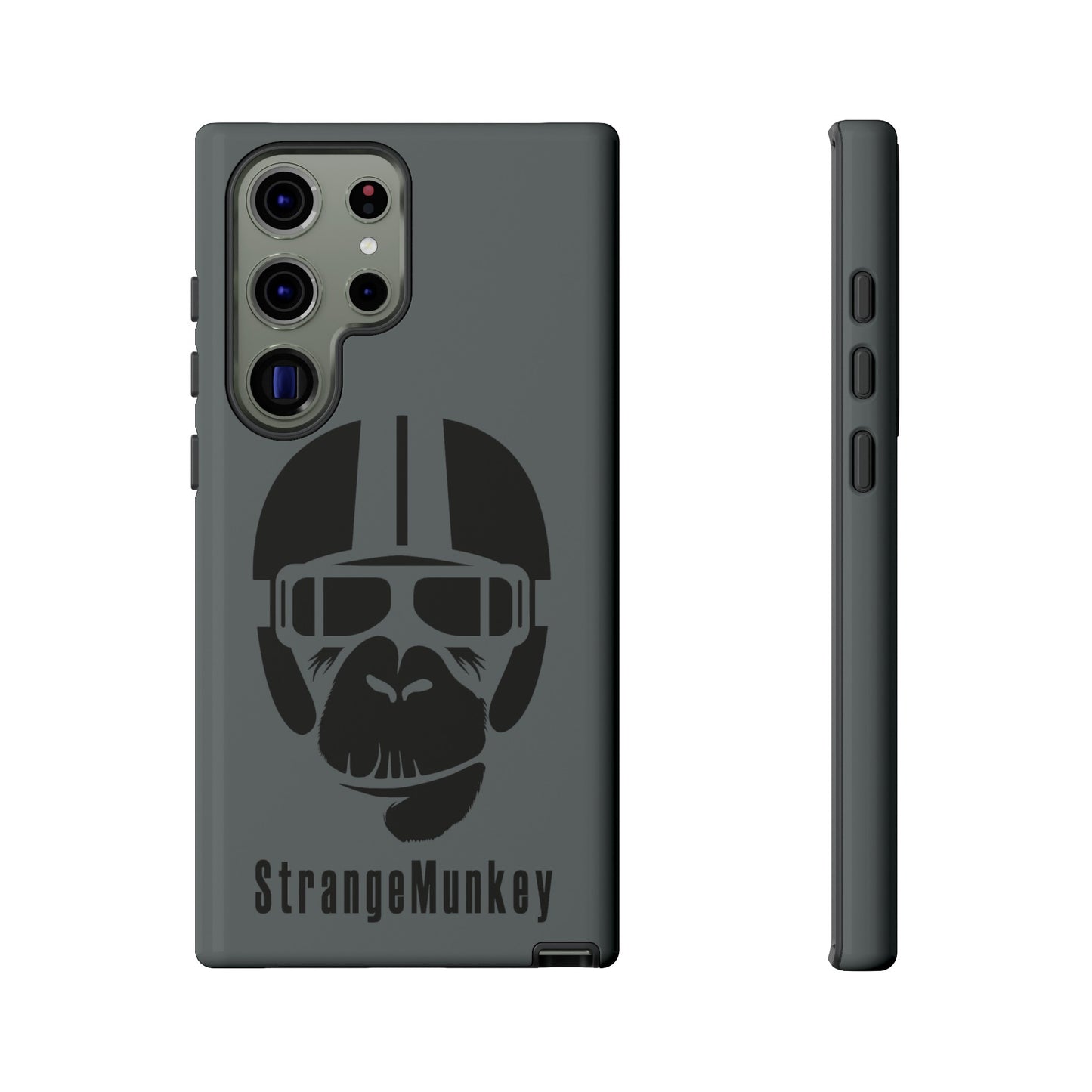 StrangeMunkey Tough Phone Case - DARK GREY