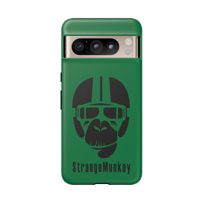 StrangeMunkey Tough Phone Case - DARK GREEN