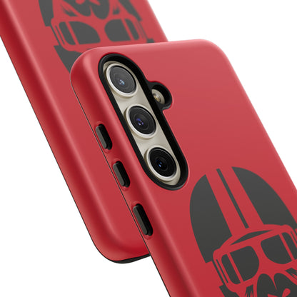 StrangeMunkey Tough Phone Case - DARK RED