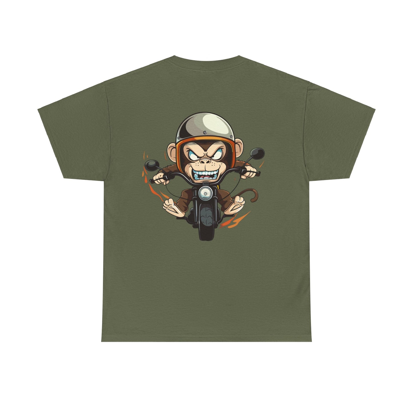 MunkeyRides5 Unisex Heavy Cotton Tee