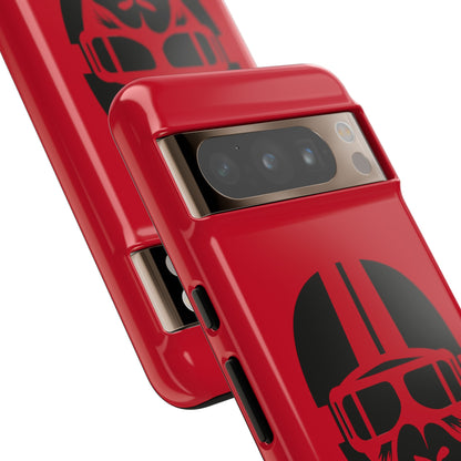 StrangeMunkey Tough Phone Case - DARK RED