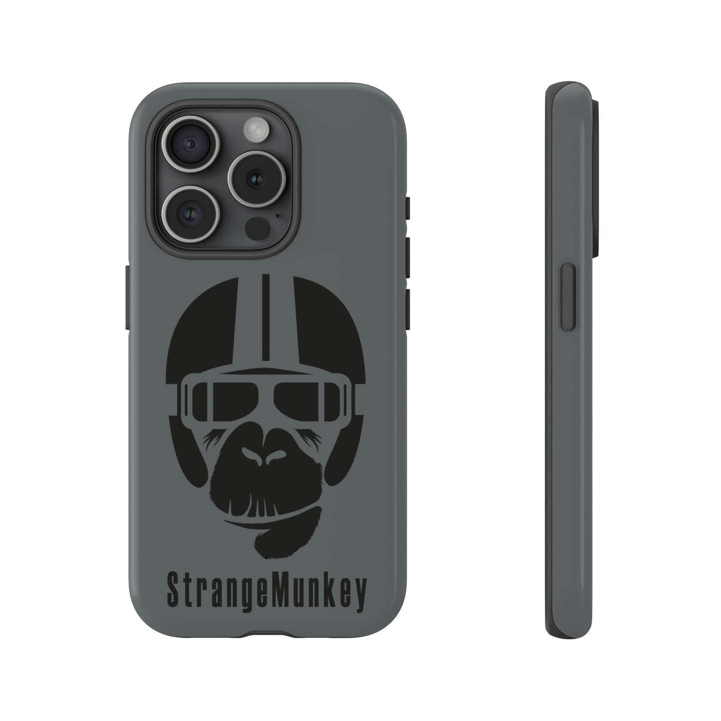 StrangeMunkey Tough Phone Case - DARK GREY