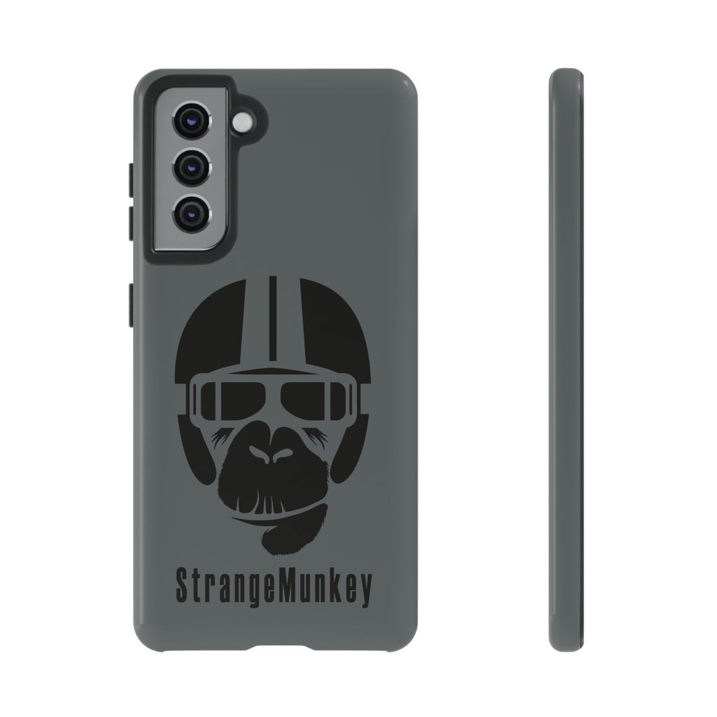 StrangeMunkey Tough Phone Case - DARK GREY