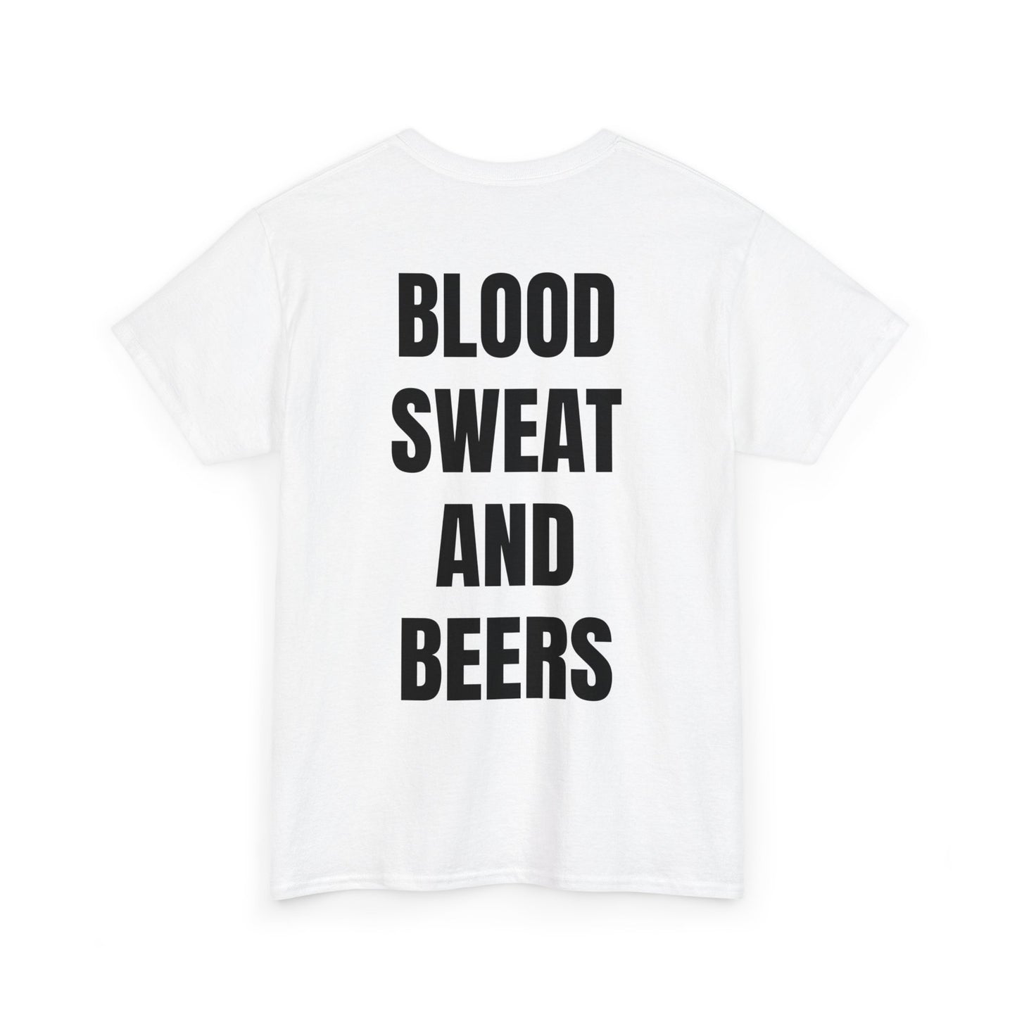 BLOOD SWEAT AND BEERS! Unisex Heavy Cotton Tee