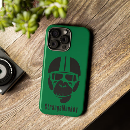 StrangeMunkey Tough Phone Case - DARK GREEN