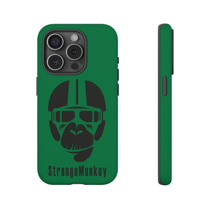 StrangeMunkey Tough Phone Case - DARK GREEN