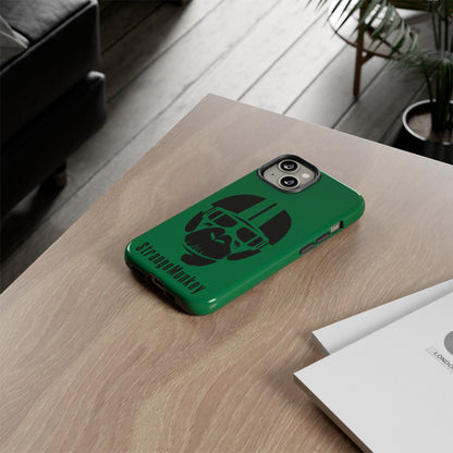 StrangeMunkey Tough Phone Case - DARK GREEN