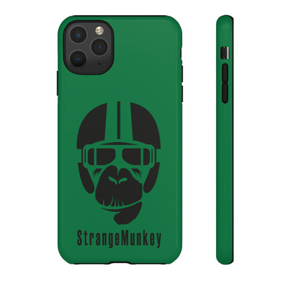 StrangeMunkey Tough Phone Case - DARK GREEN