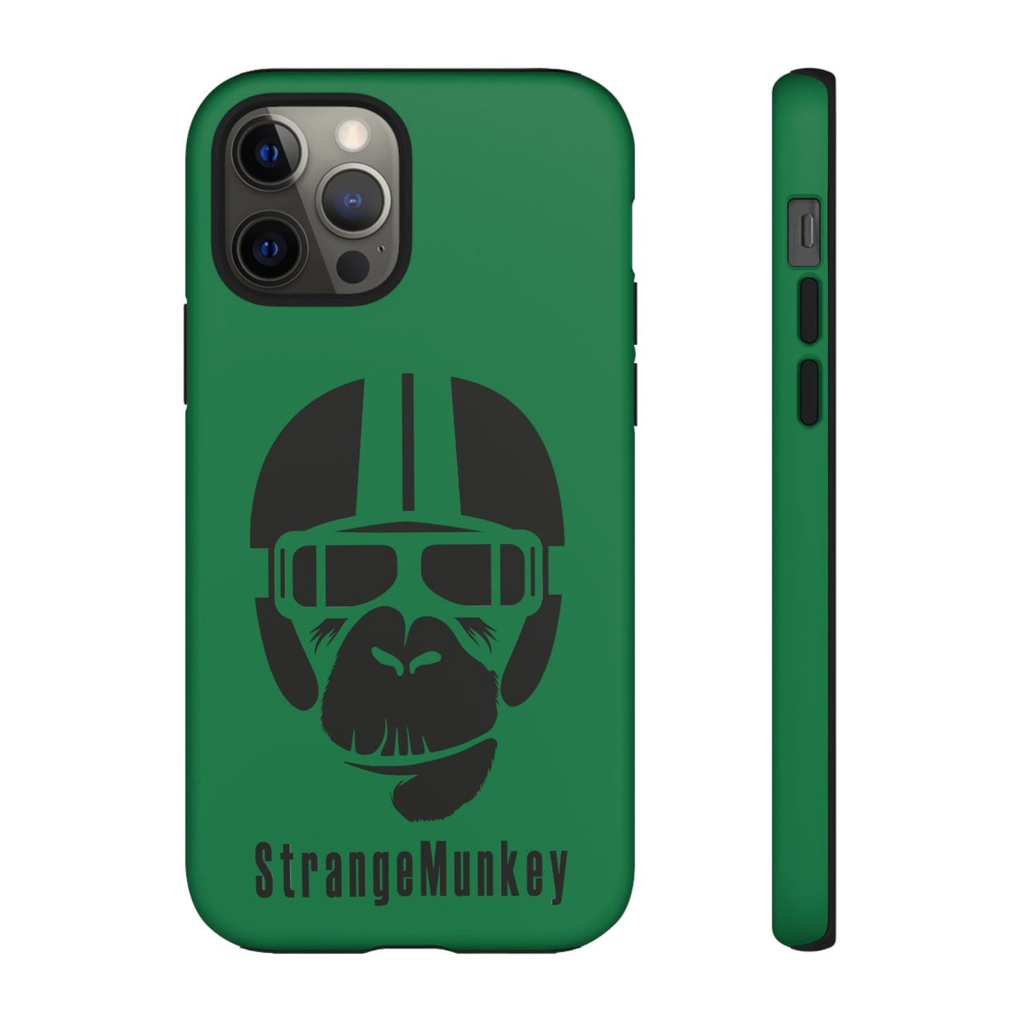 StrangeMunkey Tough Phone Case - DARK GREEN