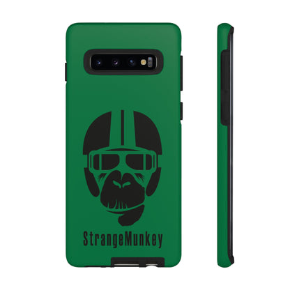 StrangeMunkey Tough Phone Case - DARK GREEN