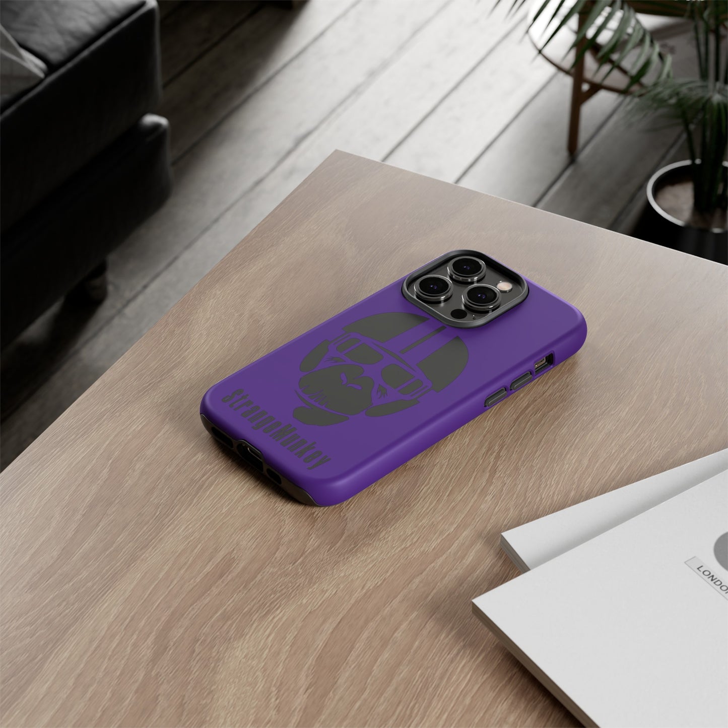 StrangeMunkey Tough Phone Case - PURPLE