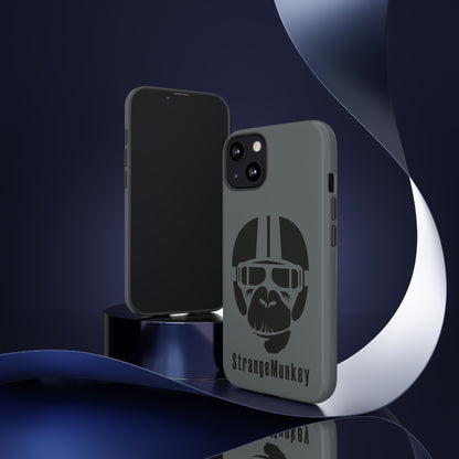 StrangeMunkey Tough Phone Case - DARK GREY