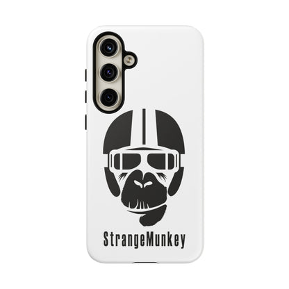 StrangeMunkey Tough Phone Case - WHITE