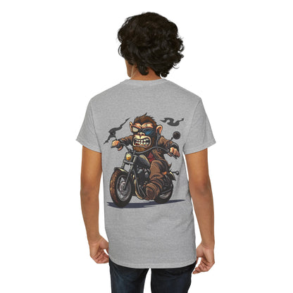 MunkeyRides3 Unisex Heavy Cotton Tee