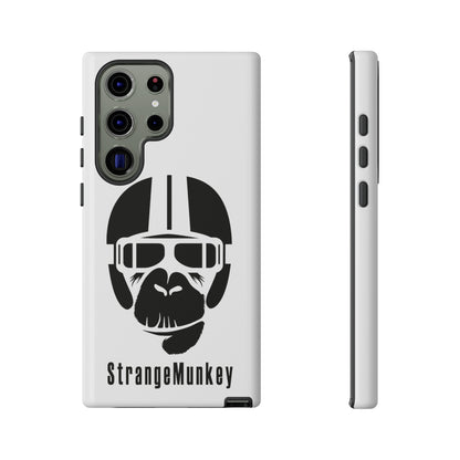 StrangeMunkey Tough Phone Case - WHITE