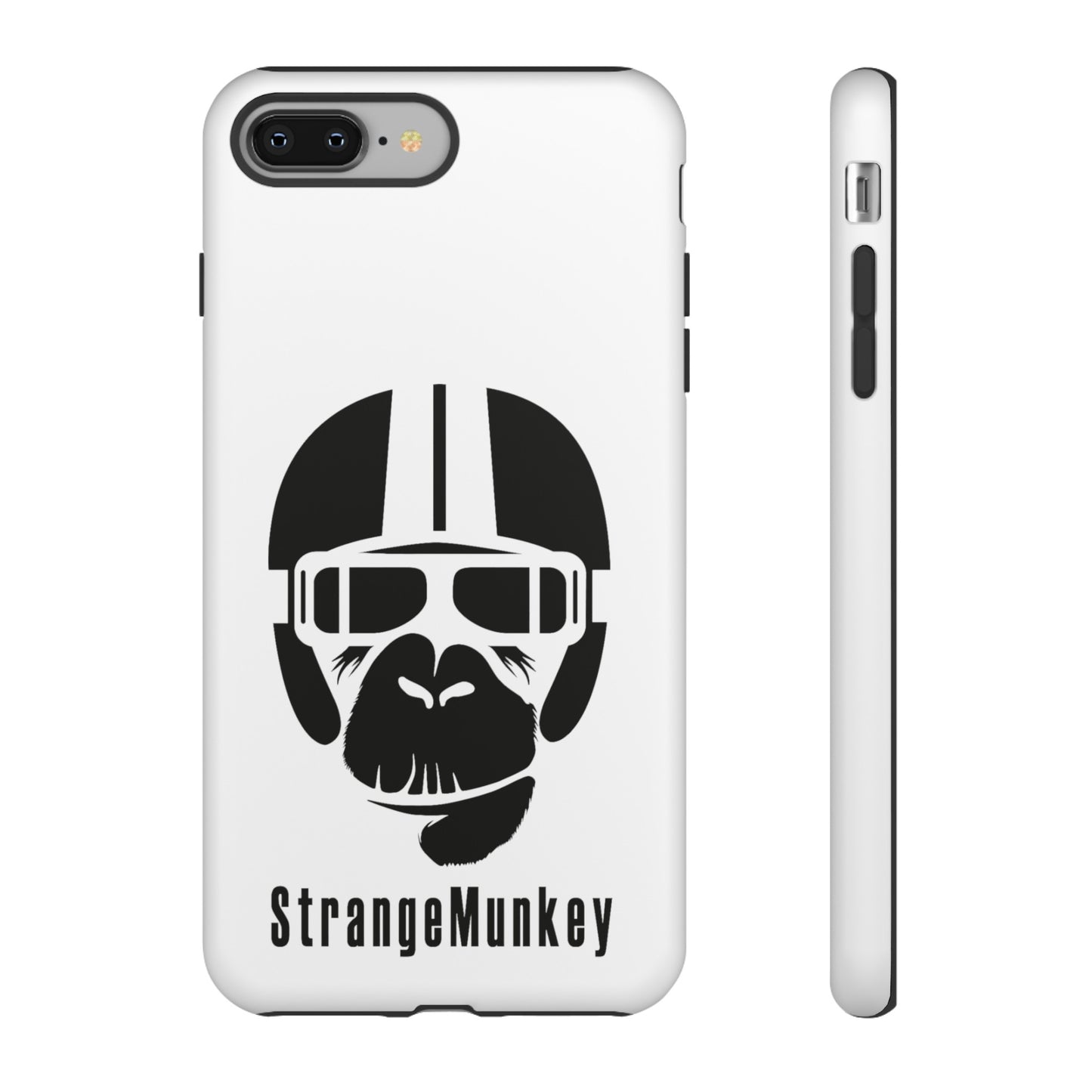 StrangeMunkey Tough Phone Case - WHITE