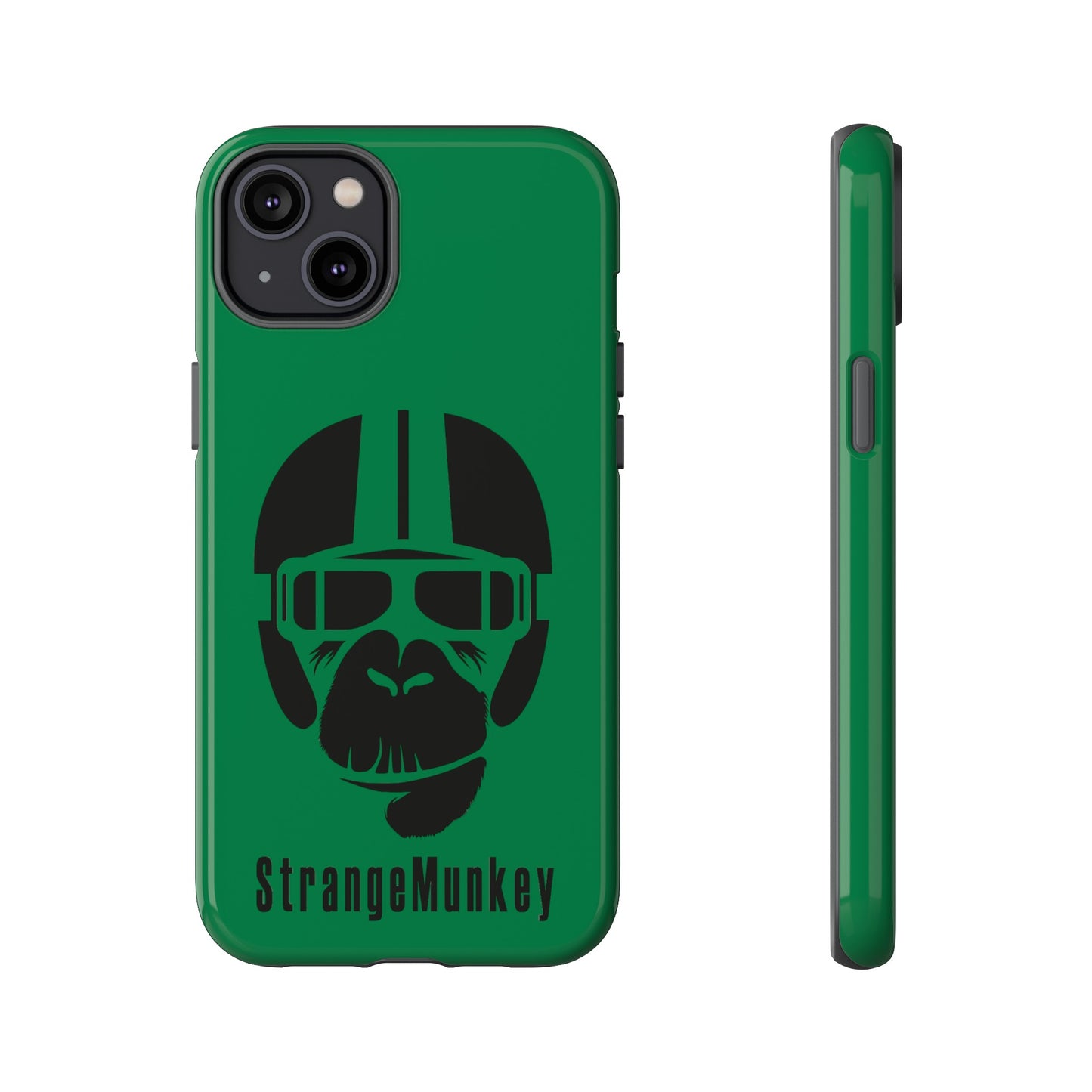 StrangeMunkey Tough Phone Case - DARK GREEN