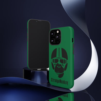 StrangeMunkey Tough Phone Case - DARK GREEN