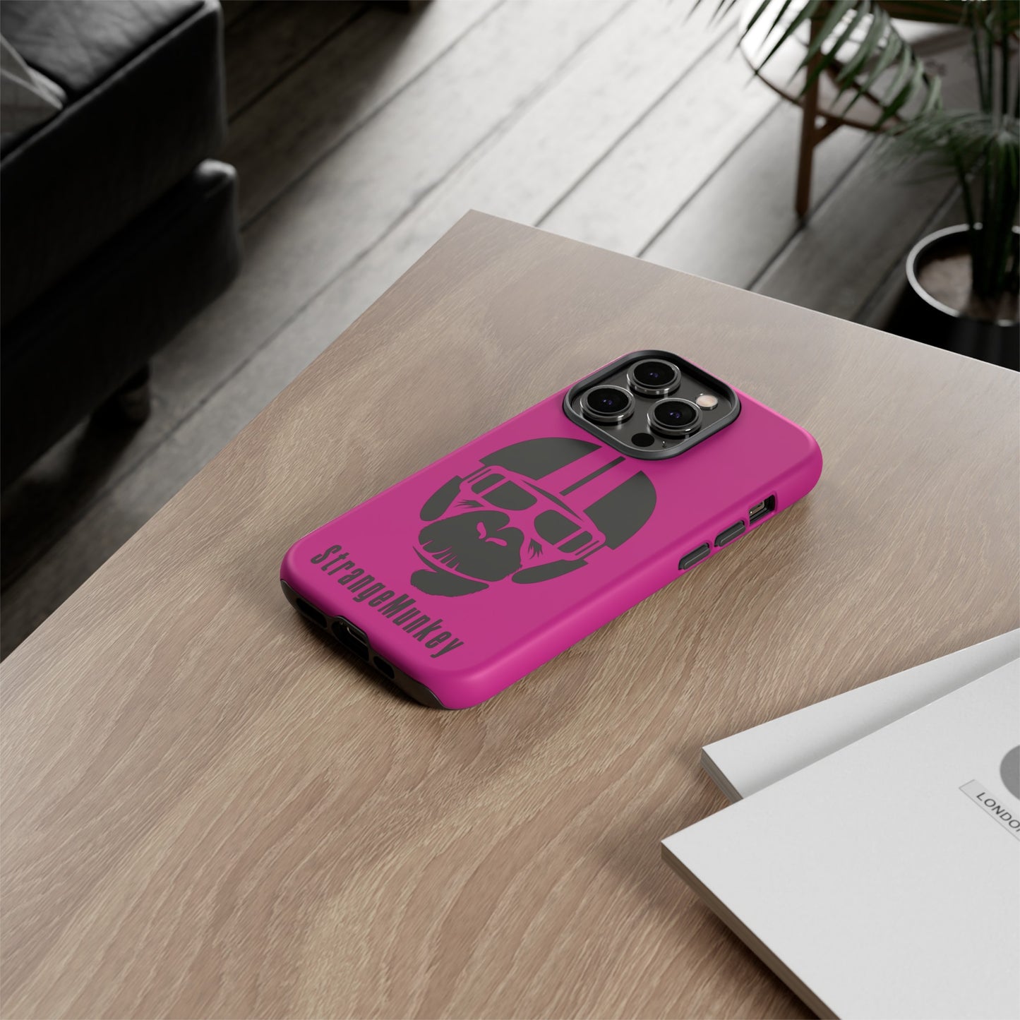 StrangeMunkey Tough Phone Case - PINK