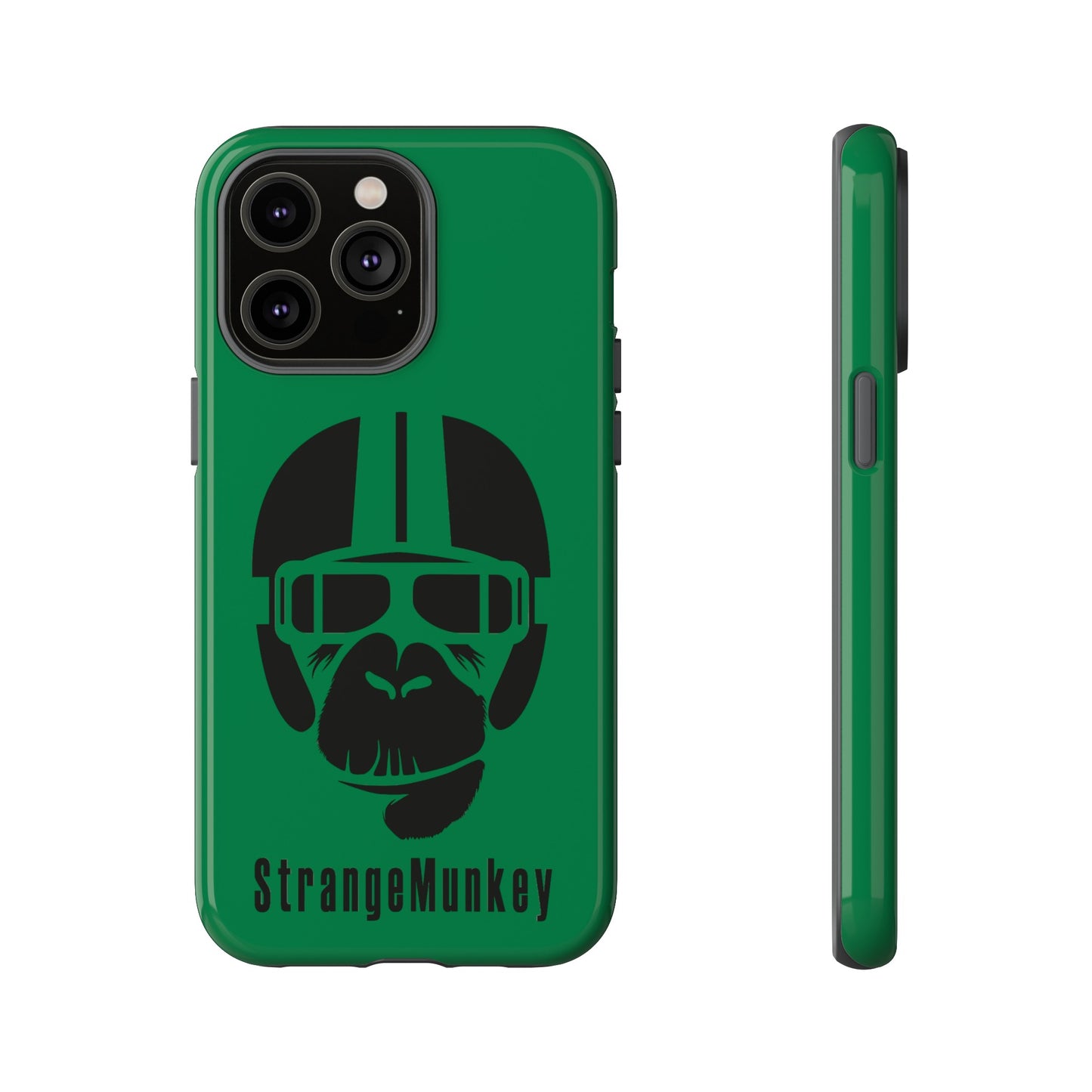 StrangeMunkey Tough Phone Case - DARK GREEN