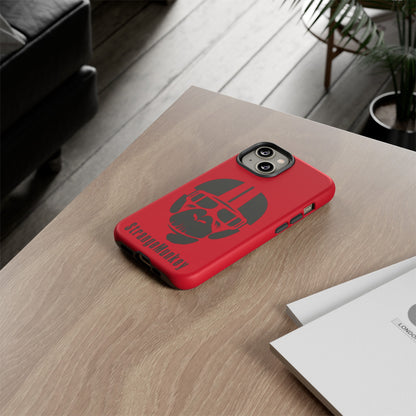 StrangeMunkey Tough Phone Case - DARK RED