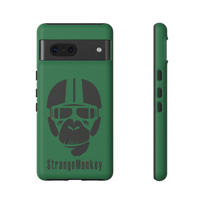 StrangeMunkey Tough Phone Case - DARK GREEN