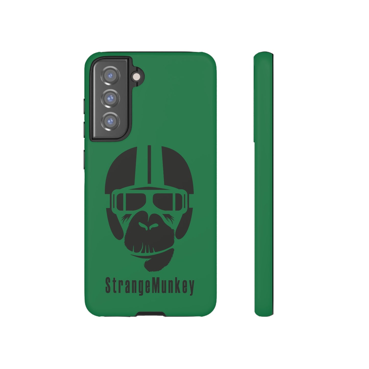 StrangeMunkey Tough Phone Case - DARK GREEN