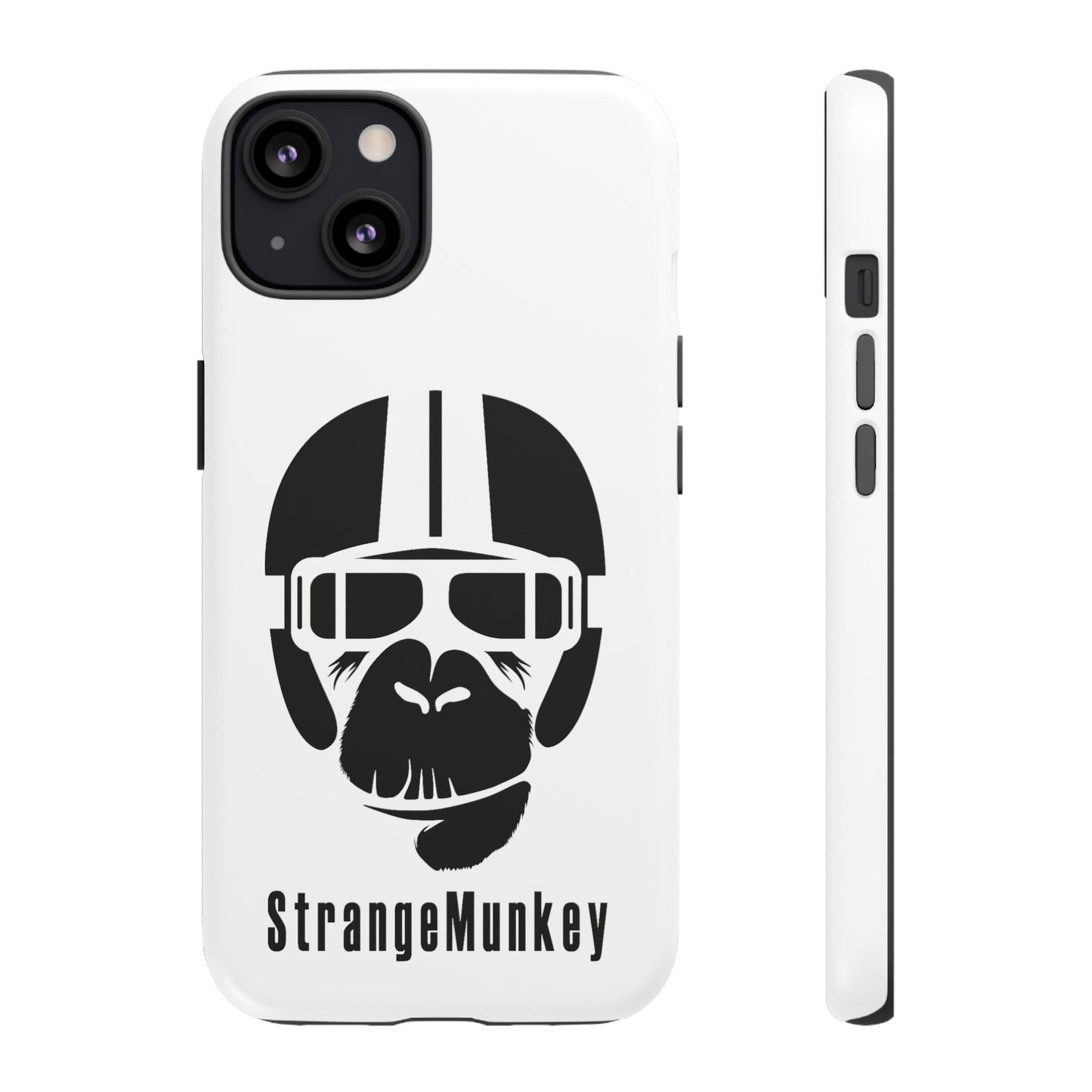 StrangeMunkey Tough Phone Case - WHITE