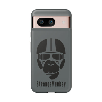 StrangeMunkey Tough Phone Case - DARK GREY