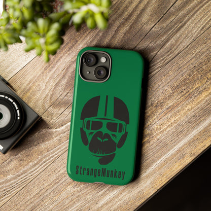 StrangeMunkey Tough Phone Case - DARK GREEN